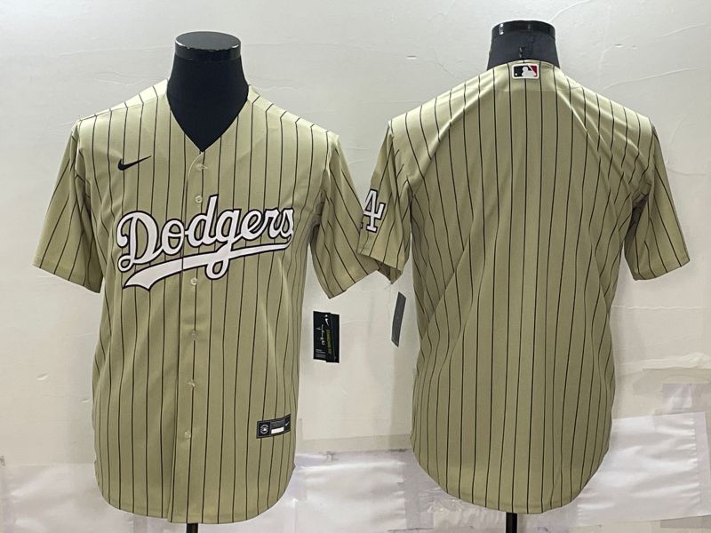 Men Los Angeles Dodgers Blank Cream Stripe Throwback Nike 2022 MLB Jerseys->boston celtics->NBA Jersey
